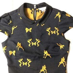 Adorable Ted Baker Peplum Top